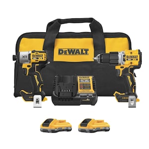 DEWALT 20V MAX XR Brushless Cordless Hammer Drill/Impact 2-Tool C