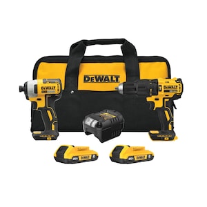 DEWALT 20V MAX Brushless Cordless Hammer Drill/Impact 2-Tool Comb