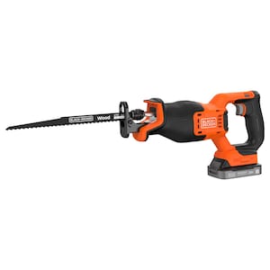 BLACK+DECKER 20V MAX Cordless Reciprocating Saw Kit with (1) 2.5Ah Batt