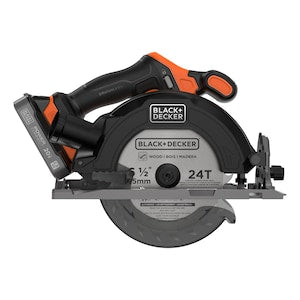 BLACK+DECKER 20V MAX Cordless 6 1/2 in. Circular Saw Kit with (1) 2.5Ah