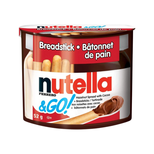 Nutella & Go Hazelnut Cocoa Spread with Breadsticks 52g